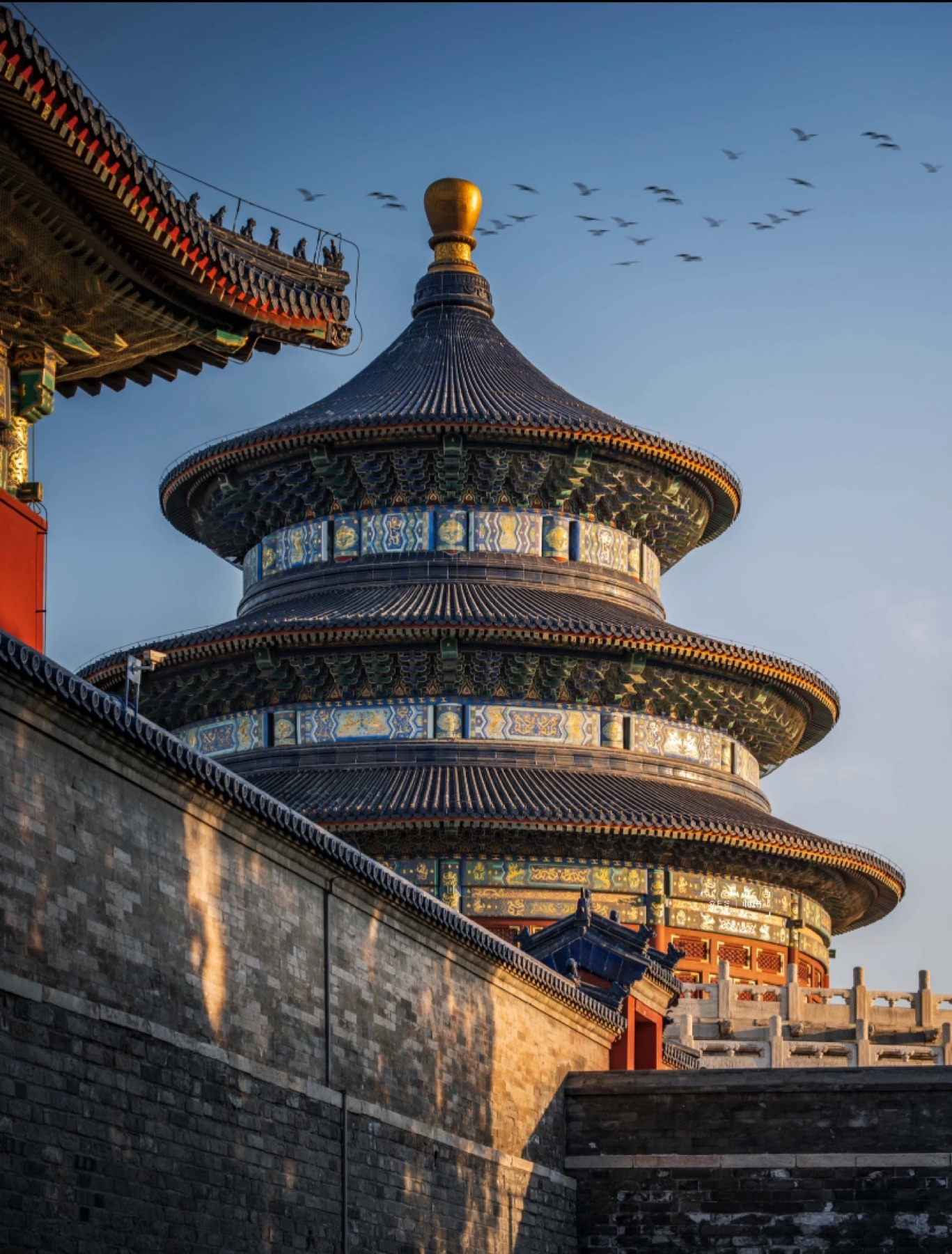 Temple of Heaven at blue hour, Beijing